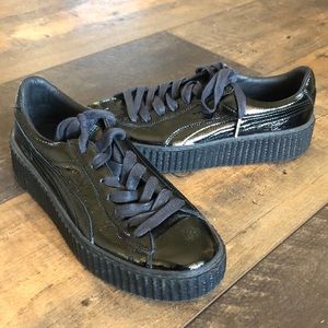 Puma Fenty by Rihanna patent leather creepers